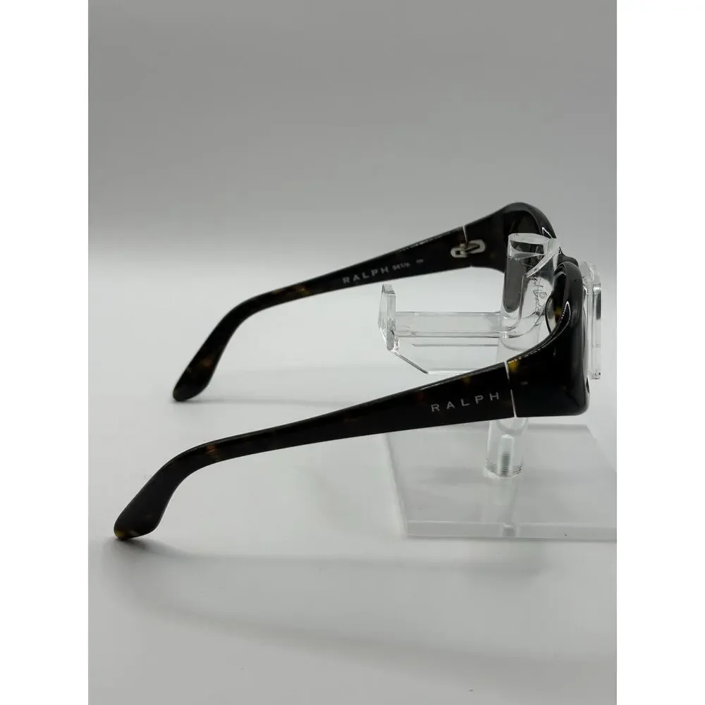 Vintage Ralph Lauren 941/S 086 Tortoise Oval Sunglasses Brown Lenses